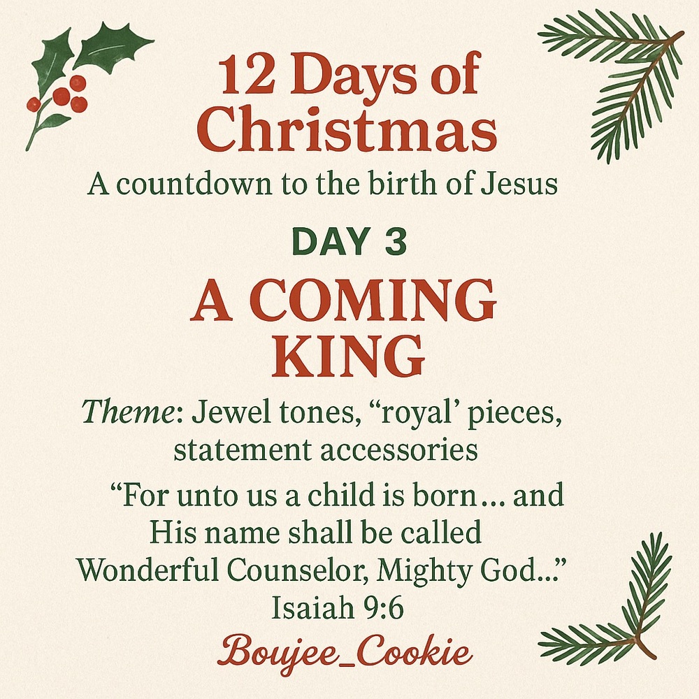 Day 3 - 12 Days of Christmas 
12/04/25 2pm CST - Share Show